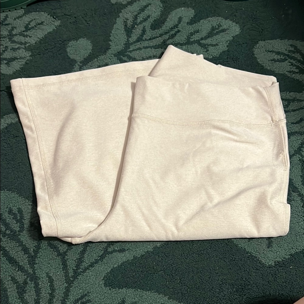 Old Navy Soft Cream Flare Leggings Size XXL